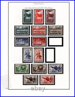 French Guiana 1892-1947 Collection Of 200+ Stamps Almost All Mint A Few Used