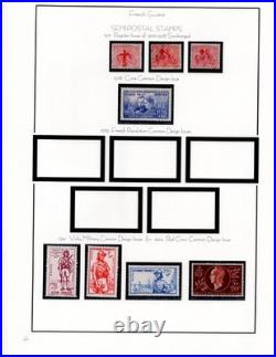 French Guiana 1892-1947 Collection Of 200+ Stamps Almost All Mint A Few Used