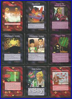 Full Set All 409 UNLIMITED Illuminati INWO Card Game HIGH GRADE MINT