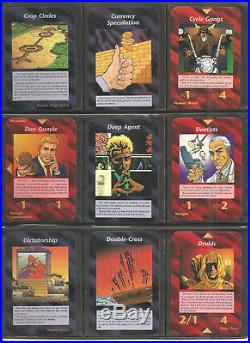 Full Set All 409 UNLIMITED Illuminati INWO Card Game HIGH GRADE MINT