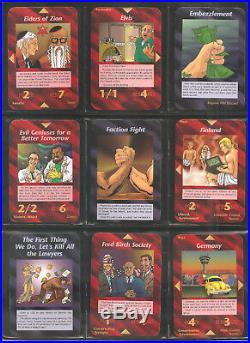 Full Set All 409 UNLIMITED Illuminati INWO Card Game HIGH GRADE MINT