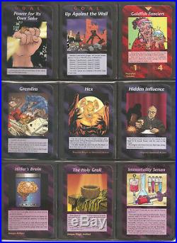 Full Set All 409 UNLIMITED Illuminati INWO Card Game HIGH GRADE MINT