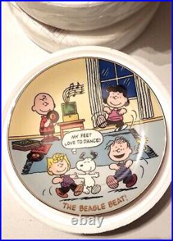 Full Set of 12 Danbury Mint Peanuts Magical Moments Collectible Plates