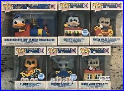 Funko Disneyland 6 Pop! Lot, Complete Casey Jr. Circus Train, All 6 Cars! , New