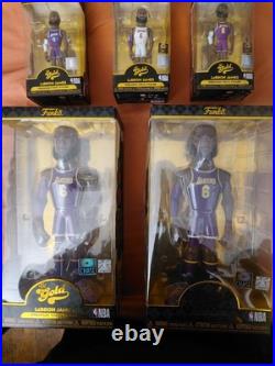 Funko Gold Series LeBron James Lot New Inbox All CHASE But One Funko Gold Series LeBron James Lot New Inbox All CHASE But One