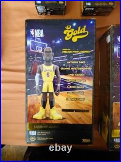 Funko Gold Series LeBron James Lot New Inbox All CHASE But One Funko Gold Series LeBron James Lot New Inbox All CHASE But One
