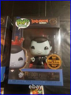 Funko Lot Of Freddys With Limeted Edition Stickers And Hard Cases (All 3)