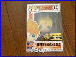 Funko POP! Dragon Ball Z Pop Lot of 6 ALL EXCLUSIVE + ONE AUTOGRAPH