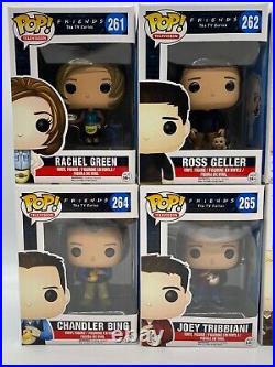Funko Pop! FRIENDS Complete Set 261-266 ALL 6 Mint Condition Rare & Vaulted