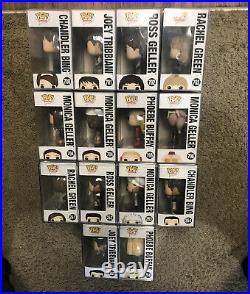 Funko Pop! FRIENDS Wave 1 & 2 Complete ALL 14 Mint Condition Rare & Vaulted