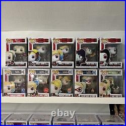 Funko Pop Harley Quinn Lot All NM Collection