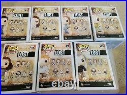 Funko Pop! Lost, Lot of 7 Complete Set, Vaulted/Retired All with Protectors