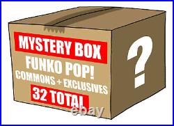 Funko Pop! Lot Of 32 Total All New Exclusive Chase Commons Valued At $400