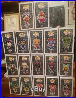 Funko Pop (Masters of the Universe) Lot of 17 All In Protectors MOTU He-Man