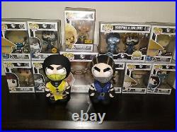 Funko Pop Mortal Kombat ONLY Complete SET ON EBAY! ALL MINT! WITH PROTECTORS