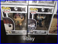 Funko Pop Mortal Kombat ONLY Complete SET ON EBAY! ALL MINT! WITH PROTECTORS