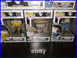 Funko Pop Mortal Kombat ONLY Complete SET ON EBAY! ALL MINT! WITH PROTECTORS