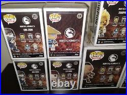 Funko Pop Mortal Kombat ONLY Complete SET ON EBAY! ALL MINT! WITH PROTECTORS