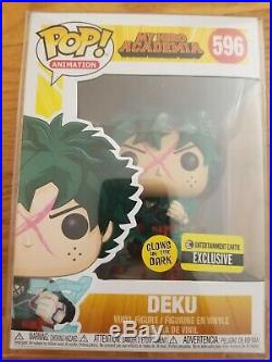 Funko Pop! My Hero Academia Lot All Might #248 Glow in the Dark Funimation 2017