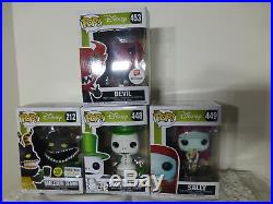 Funko Pop! Nightmare Before Christmas 25TH Anniversary Complete Set All 8- Lot
