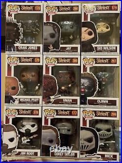 Funko Pop! Slipknot Funko Pop! Lot Complete Set (ALL 9) NIB