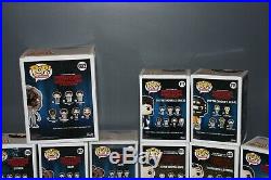 Funko Pop! Television Stranger Things Lot of 32 Figures all with Pop Protectors