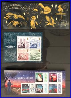 GB 2023 Complete Year Commemorative Stamp Collection incl. All mini sheets, MNH