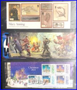 GB 2024 Complete Year Commemorative Stamp Collection incl. All mini sheets, mint