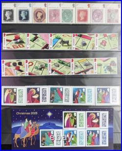 GB 2025 Complete Year Commemorative Stamp Collection incl. All mini sheets, mint