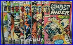 GHOST RIDER 10 comic book LOT sale 1975 MARVEL BRONZE AGE all for one price