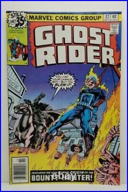 GHOST RIDER 10 comic book LOT sale 1975 MARVEL BRONZE AGE all for one price