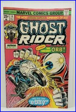 GHOST RIDER 10 comic book LOT sale 1975 MARVEL BRONZE AGE all for one price