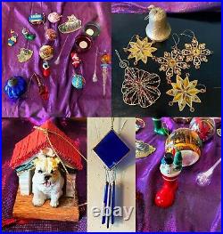 GIANT Christmas Decorations Lot! Vintage, Heirloom, Collectibles, all yours