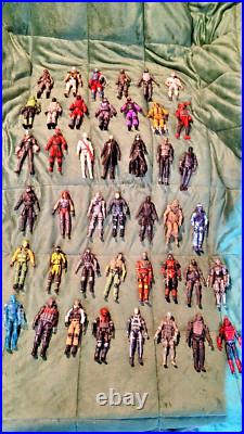 GI Joe Collection-Lot of 43 figures (all near mint condition)