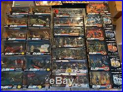 GI Joe ultimate collection lot of figures & vehicles all boxed and unopened