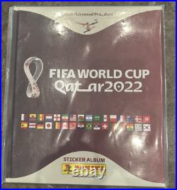 GOLD PARALLEL COMPLETE SET Panini Qatar 2022 Sticker 670 STICKERS Album Inc MINT
