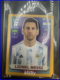GOLD PARALLEL COMPLETE SET Panini Qatar 2022 Sticker 670 STICKERS Album Inc MINT