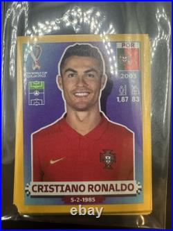 GOLD PARALLEL COMPLETE SET Panini Qatar 2022 Sticker 670 STICKERS Album Inc MINT