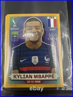 GOLD PARALLEL COMPLETE SET Panini Qatar 2022 Sticker 670 STICKERS Album Inc MINT