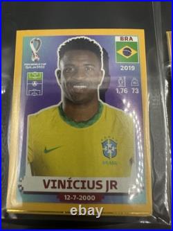 GOLD PARALLEL COMPLETE SET Panini Qatar 2022 Sticker 670 STICKERS Album Inc MINT