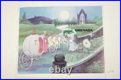 GRENADA 1980-1990s COLLECTION OF 600+ STAMPS ALL MINT HINGED IN SCOTT ALBUM