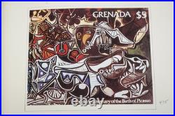 GRENADA 1980-1990s COLLECTION OF 600+ STAMPS ALL MINT HINGED IN SCOTT ALBUM