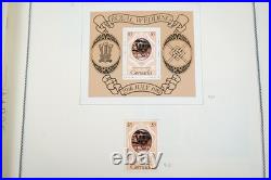 GRENADA 1980-1990s COLLECTION OF 600+ STAMPS ALL MINT HINGED IN SCOTT ALBUM