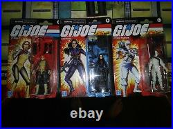 G. I. Joe Retro Collection large lot all different 3 vehicles, 9 figures in box