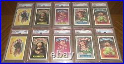 Garbage Pail Kids 2nd Series Psa 10 GemMint 86 Card Variation Set All Mattes Os2