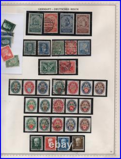 Germany 1924-1927 Collection Of 40 Mint & Used Includes Sc. #b12/b32 All Scanned
