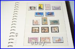 Germany 1968-1982 Collection Of 450+ Stamps All Mint Never Hinged Lindner Album
