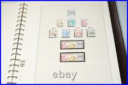 Germany 1968-1982 Collection Of 450+ Stamps All Mint Never Hinged Lindner Album