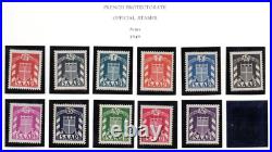 Germany Saar 1947-1950 Collection Of 225+ Stamps, Almost All Mint Never Hinged