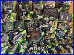 Giant Star Wars Power of the Force Collection all unopened lot 90's 300+ pieces